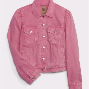 GAP Barbie Women's Pink Jean Icon Jacket Size Medium